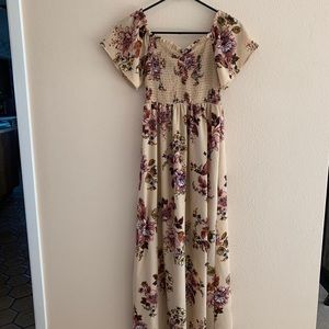 Off the shoulder dress